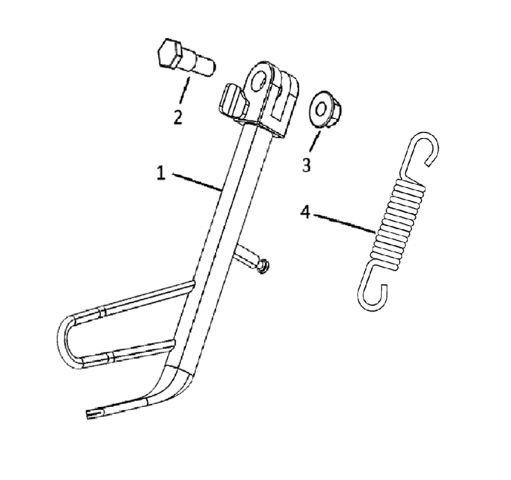 Боковая подножка