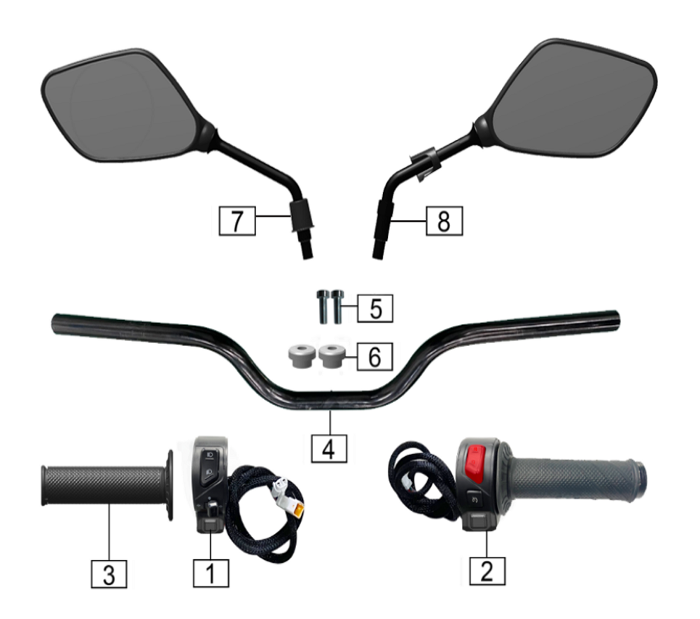 Руль/Зеркала/Грипсы