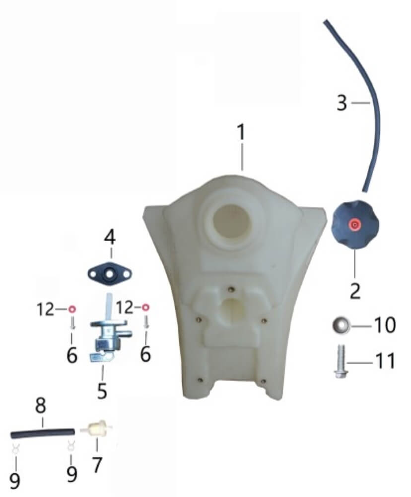 Бак топливный