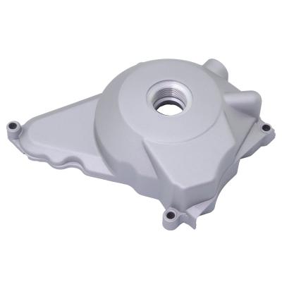 Крышка левого картера двигателя передняя 120-140 см3 (эл.стартер)  SM-PARTS