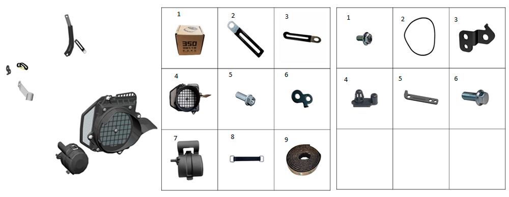 Масляный и воздушный фильтр