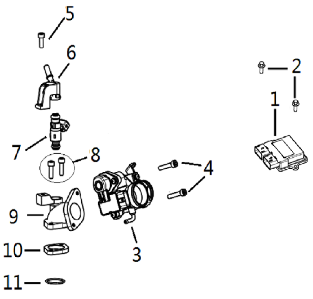 Питание двигателя