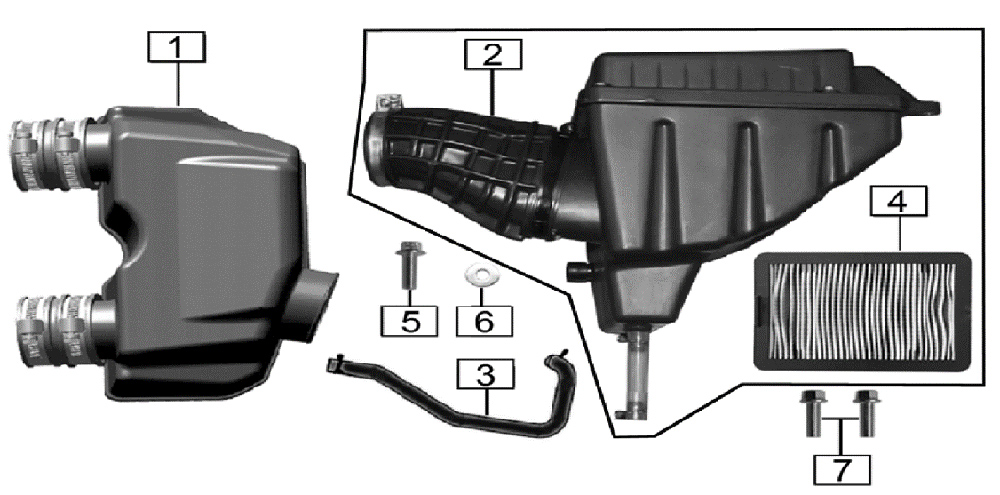 Корпус воздушного фильтра