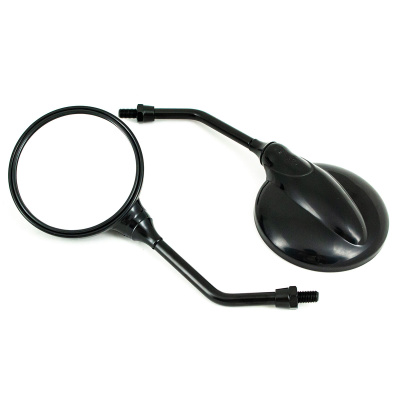 Зеркала мото (пара) SMP-022 прав. резьба M10  SM-PARTS (черный, , 020225-573-5154)