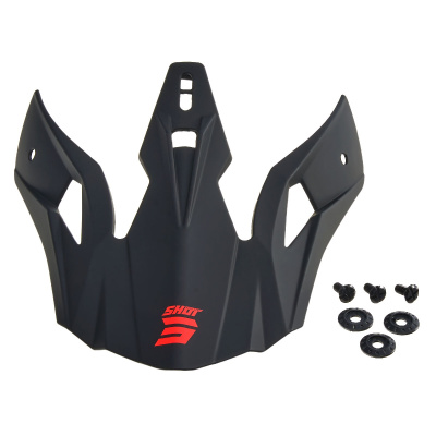 Козырек для шлема SHOT PULSE EDGE (черный/оранжевый, , 2500558-607-6740)