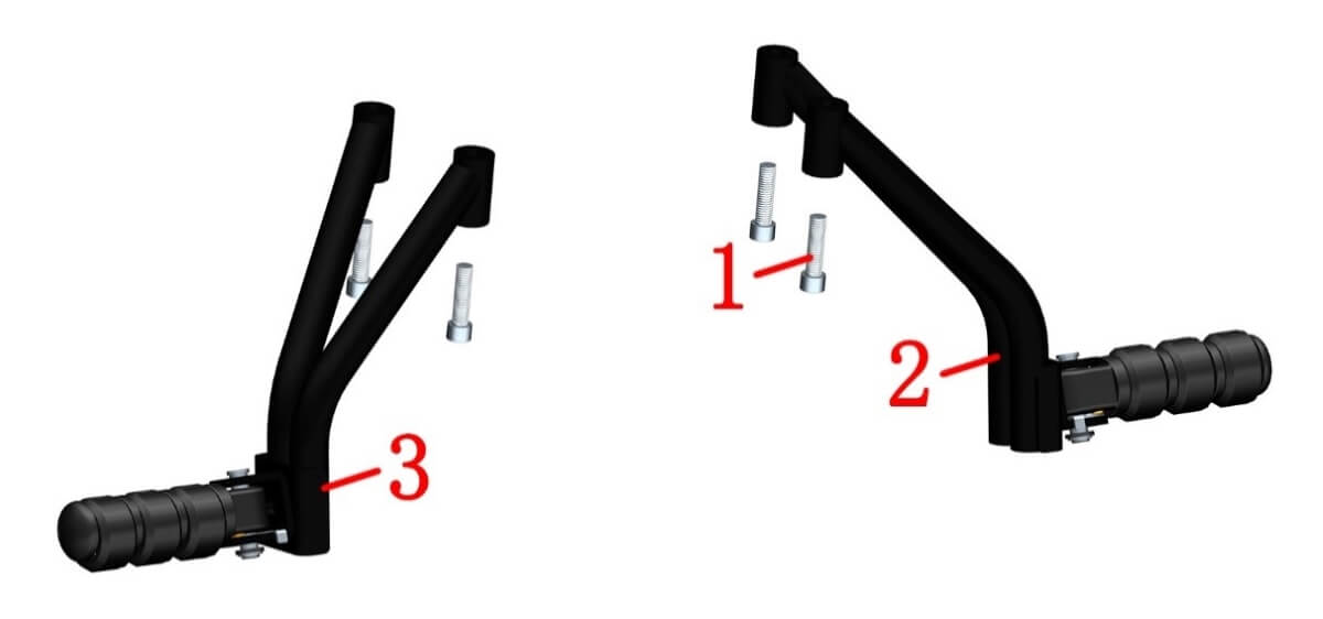 Подножки пассажира 1