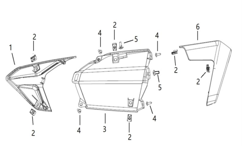 Накладки глушителя