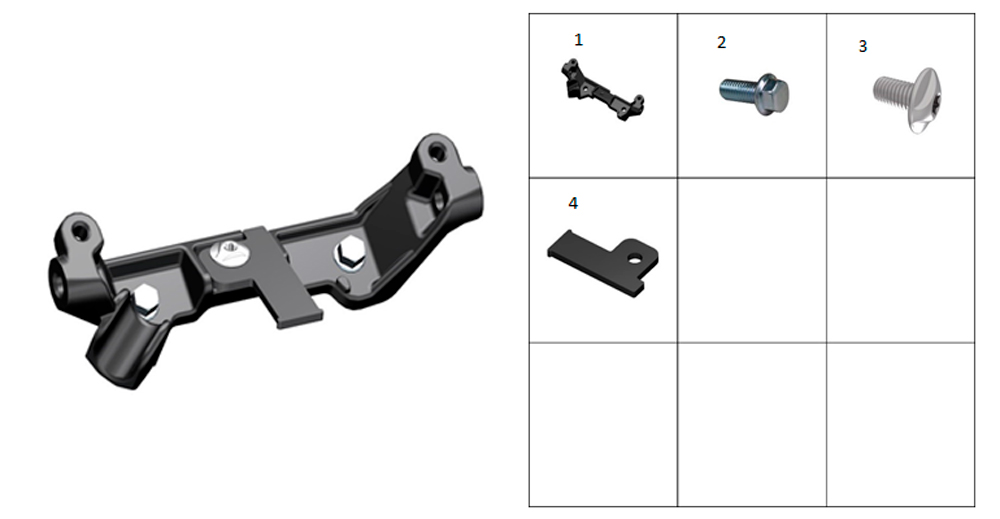 Кронштейн стекла ветрового