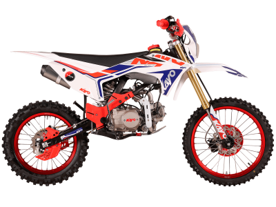 Питбайк KAYO BIG-MINI LUX K125EM 19/16 TT (механ. сцепл., эл. стартер 2026 г.) (, заводская упаковка, 1560012-789-3241)