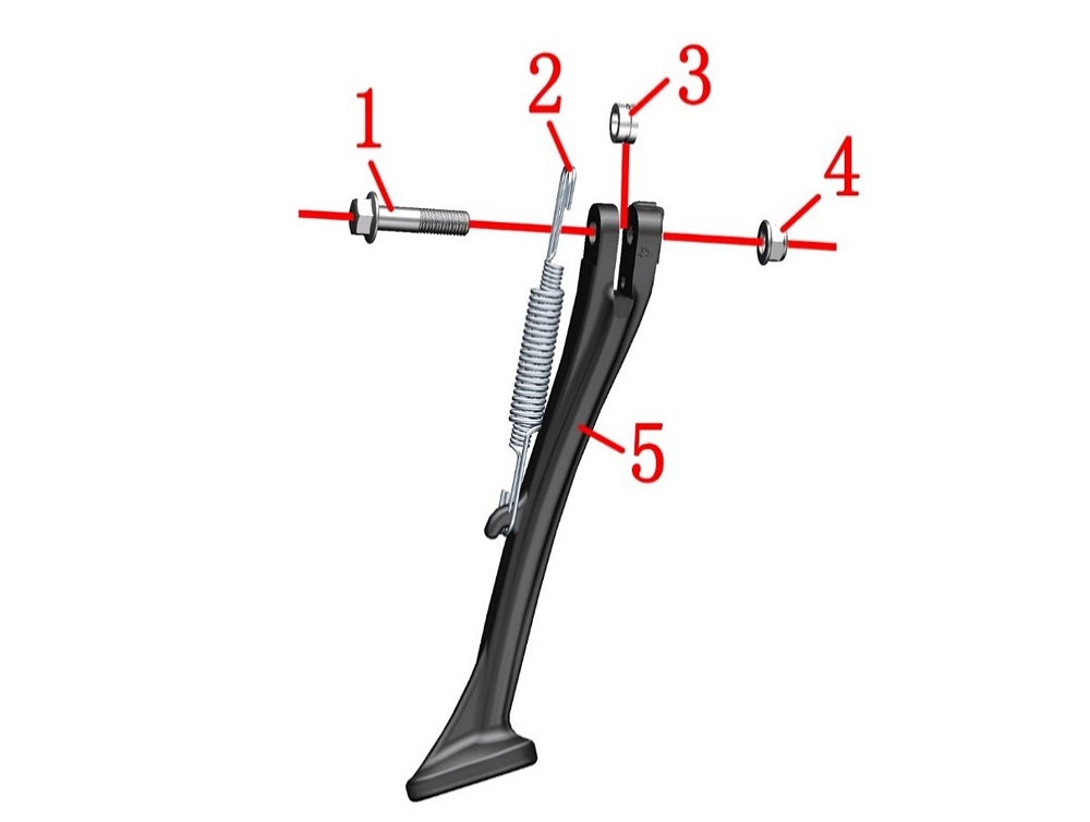 Подножка боковая