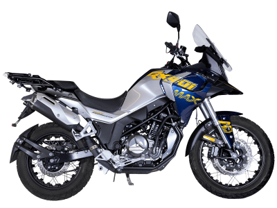Мотоцикл CYCLONE RX401 (SR400GY-2E) 2025 ПТС (синий, заводская упаковка, 1560555-796-2578)