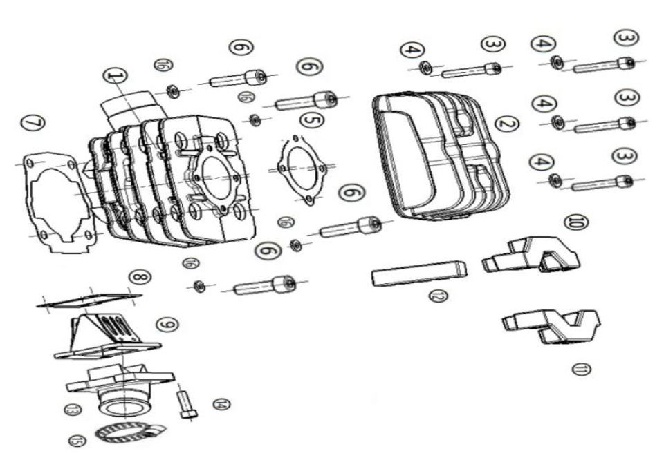 Головка блока цилиндра