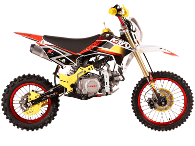 Питбайк KAYO EVOLUTION YX140EM 17/14 KRZ (механ. сцепл., эл. стартер 2026 г.) (, заводская упаковка, 1560012-789-6807)