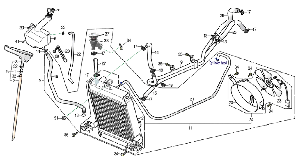 Система водяного охлаждения