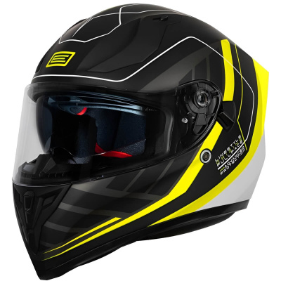 Шлем интеграл ORIGINE STRADA LINESTYLE (Hi-Vis желтый/черный матовый, S, 1560035-597-6281)