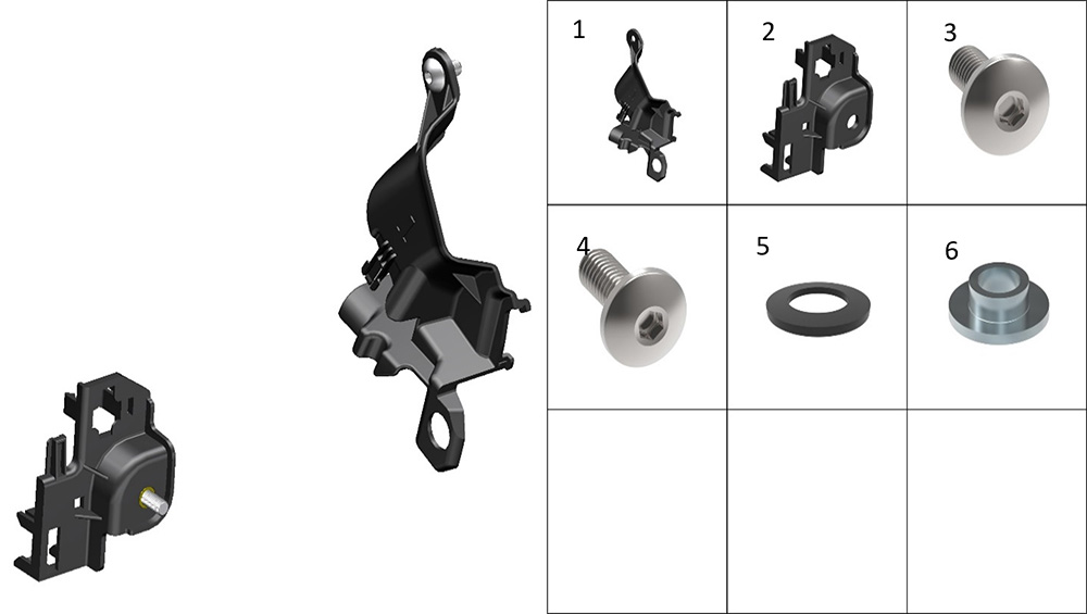 Кронштейн крепления