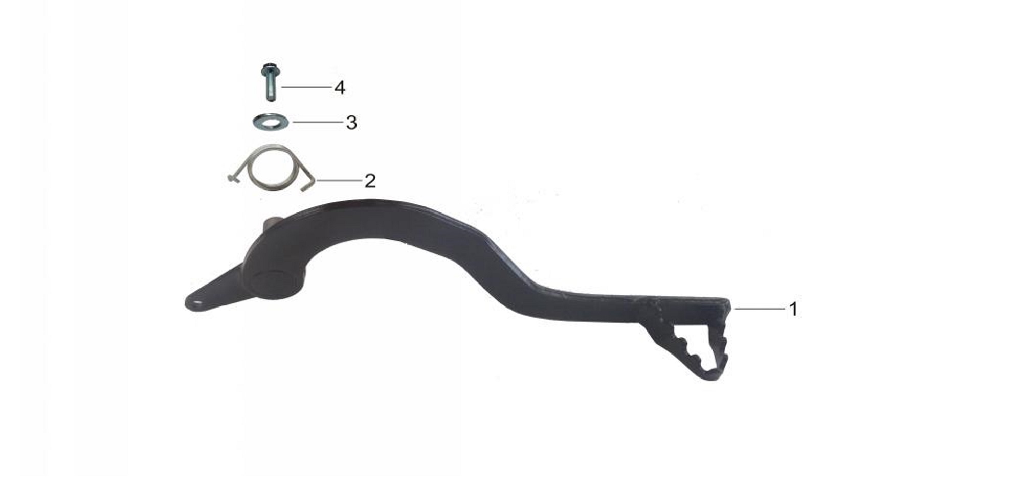 Педаль тормоза