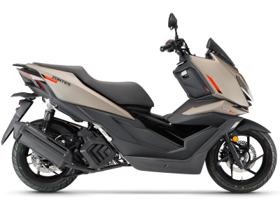Максискутер ZONTES ZT125T-X (ZT1P53MI EFI 14/13 2026) ПТС (коричневый, заводская упаковка, 1560537-822-3487)