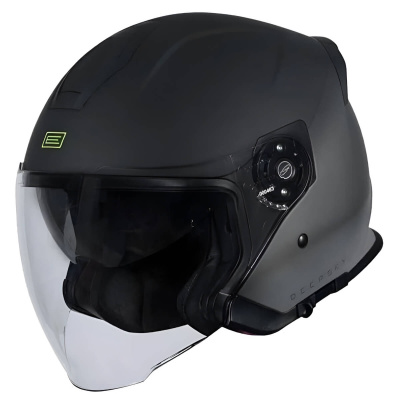 Шлем открытый со стеклом ORIGINE PALIO 2.0 DEEPSKY (титановый/черный матовый, S, 1560035-823-6957)