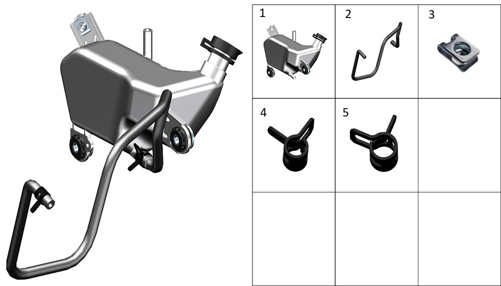 Бачок расширительный