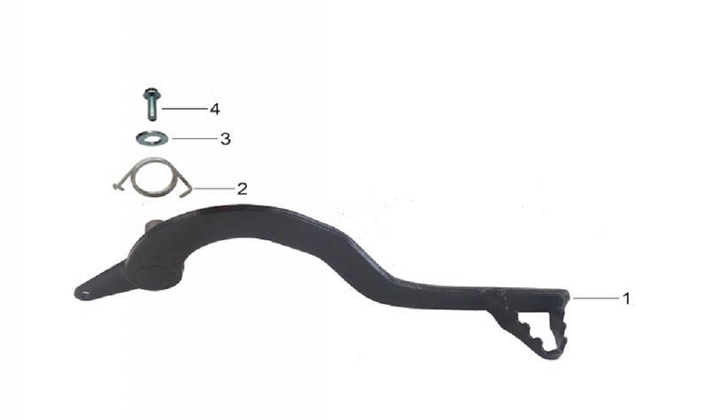 Педаль тормоза