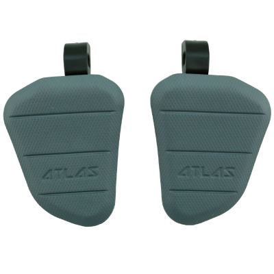 Накладки опорные ATLAS Tyke/Brol задние (2 шт) (черный/серый, , 120256-698-1830)