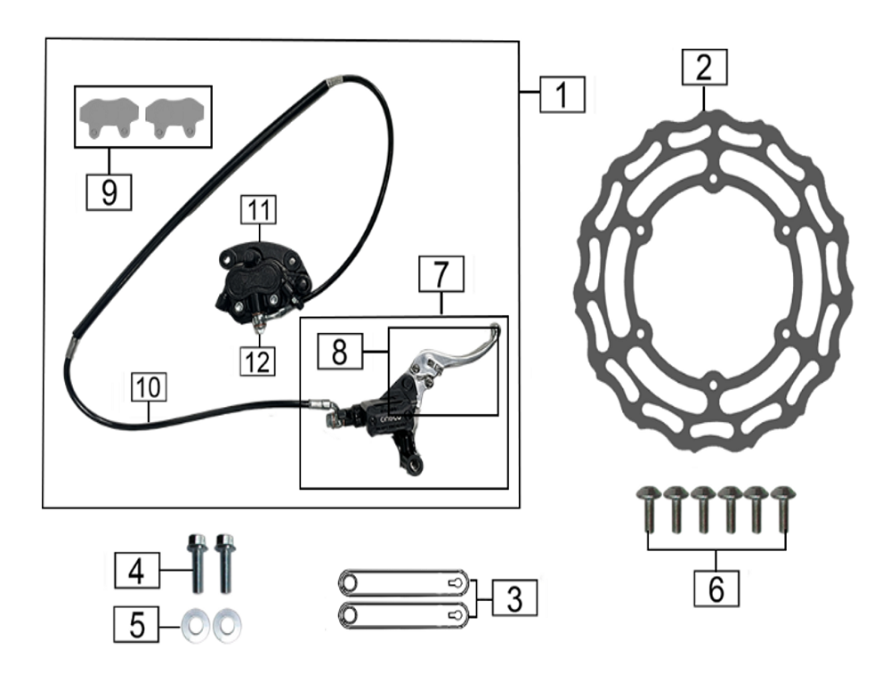 Передняя тормозная система