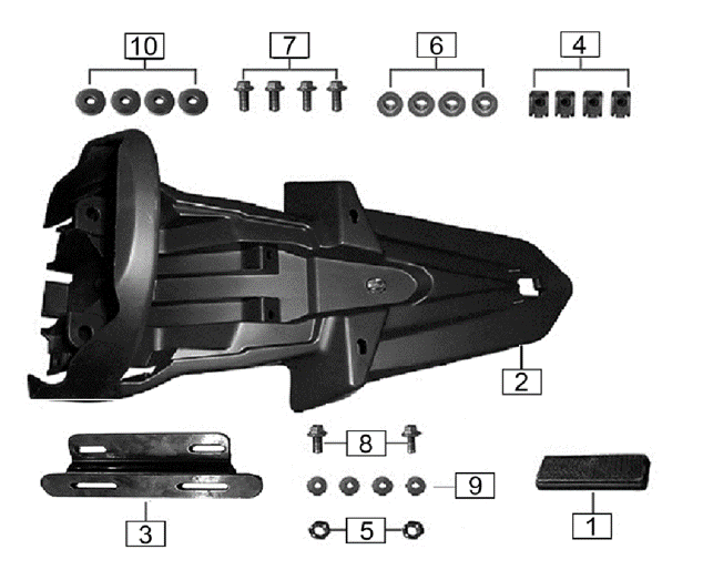 Заднее крыло