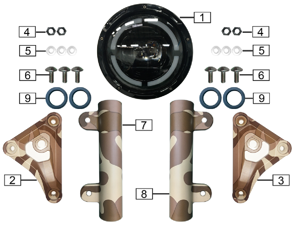 Фара головного света