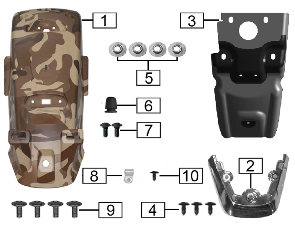 Заднее крыло