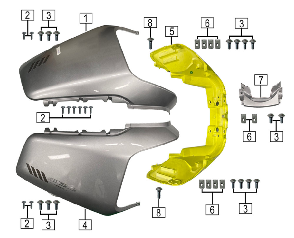 Декоративные внешние накладки