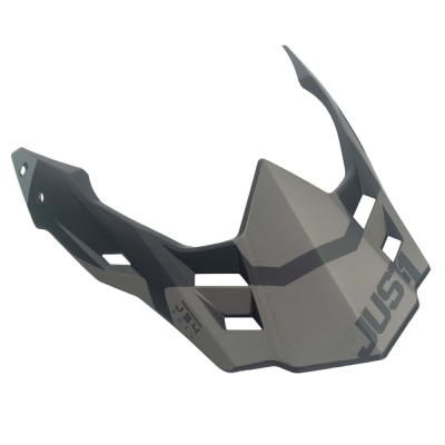 Козырек для шлема JUST1 J34 Tour (титановый/черный матовый, , 020035-607-1500)