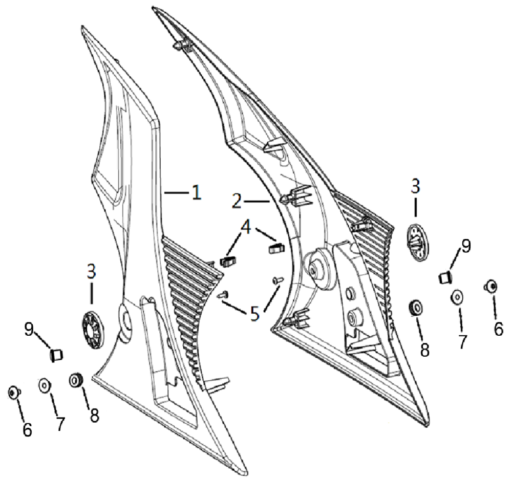 Боковые крышки
