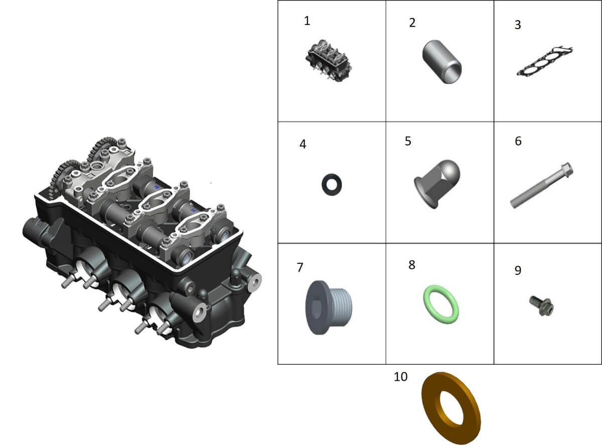 Головка блока цилиндров ч.1