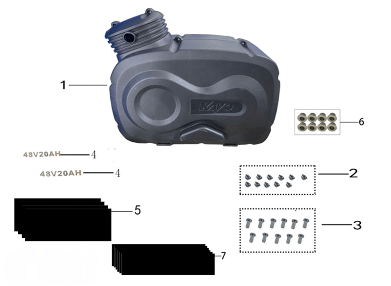 Короб аккумулятора