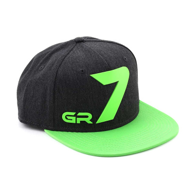 Бейсболка GR7 (серый/зеленый, , 6430148-817-9145)