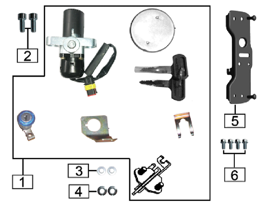 Набор замков