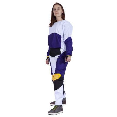 Комплект формы MADBULL (белый/фиолетовый, L, 1560450-712-7317)