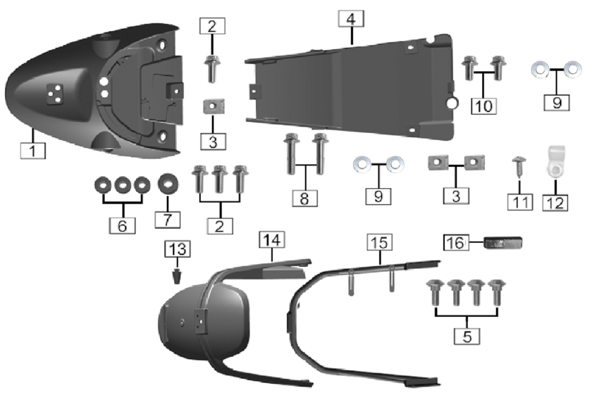 Заднее крыло
