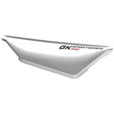 Декоративная накладка правой крышки  (серая с красной наклейкой) ZONTES ZT350