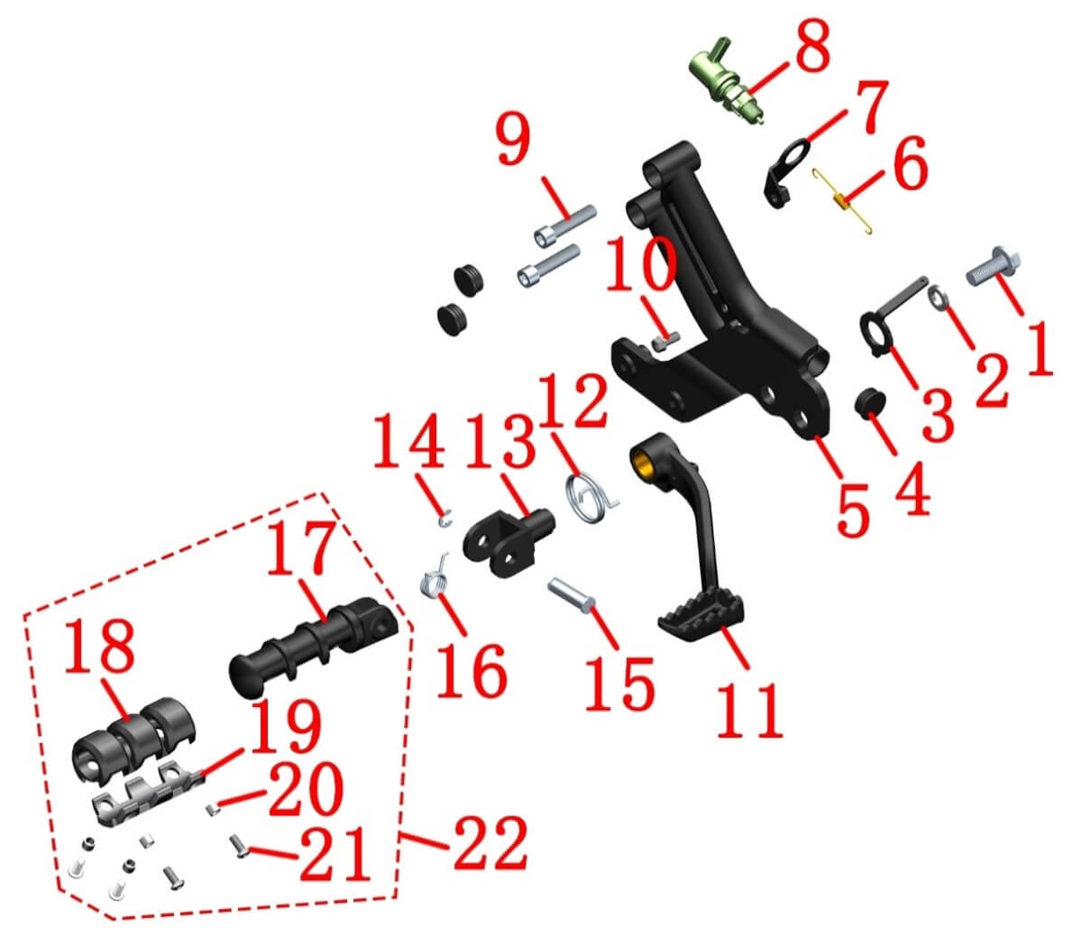 Подножки водителя 2