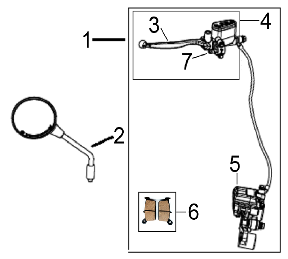 Задняя тормозная система