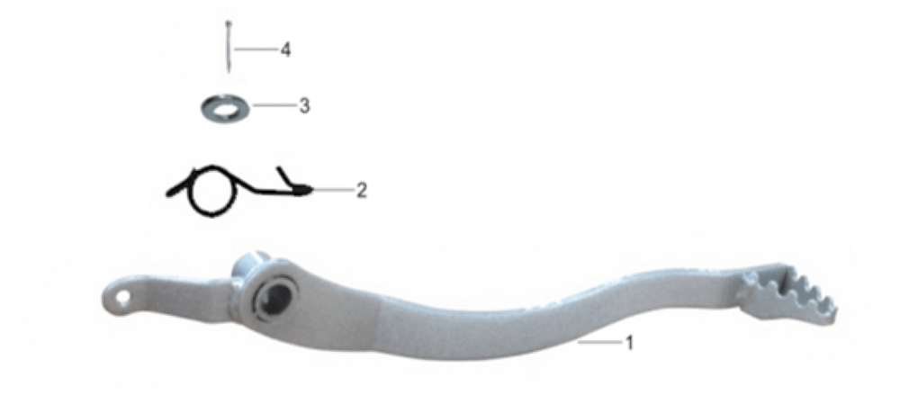 Педаль тормоза