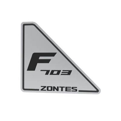 Наклейка "F 703" ZONTES ZT703-F