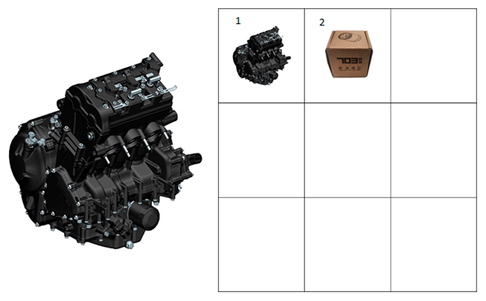 Двигатель в сборе