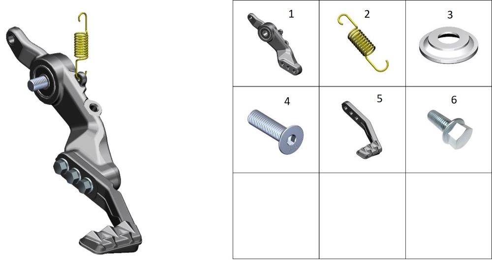 Педаль тормоза