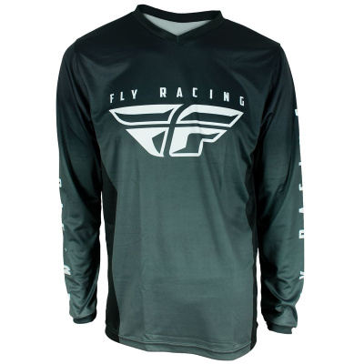 Джерси FLY RACING KINETIC REFRESH (черный/серый, S, 6430126-929-3473)