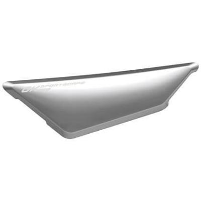 Декоративная накладка левой крышки ZONTES (темно-серая с серой наклейкой) ZT350