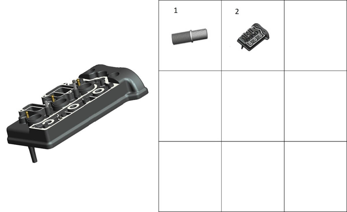 Клапаная крышка ч.4