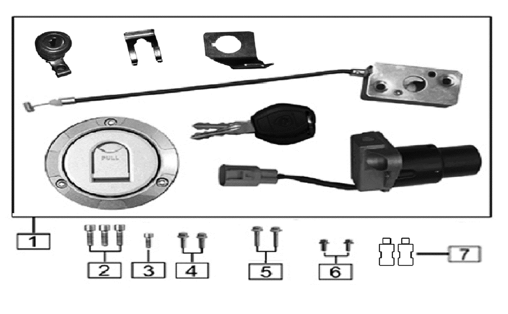 Набор замков